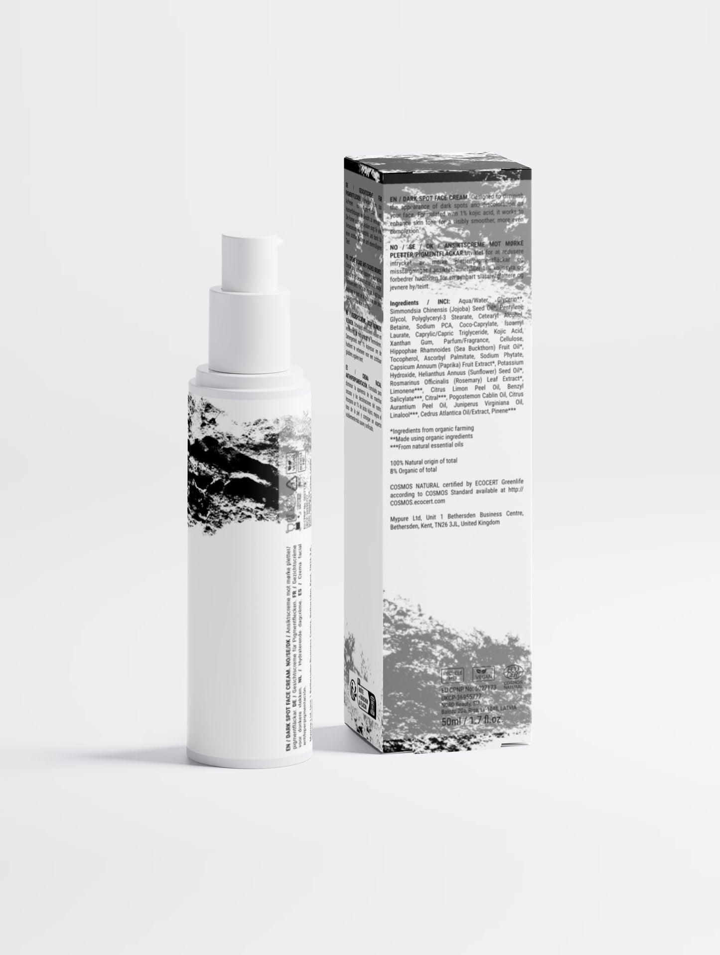 Dark Spot Face Cream with Kojic Acid