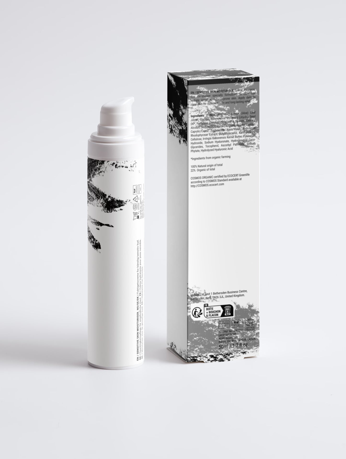 Sensitive Skin Moisturiser, Fragrance Free